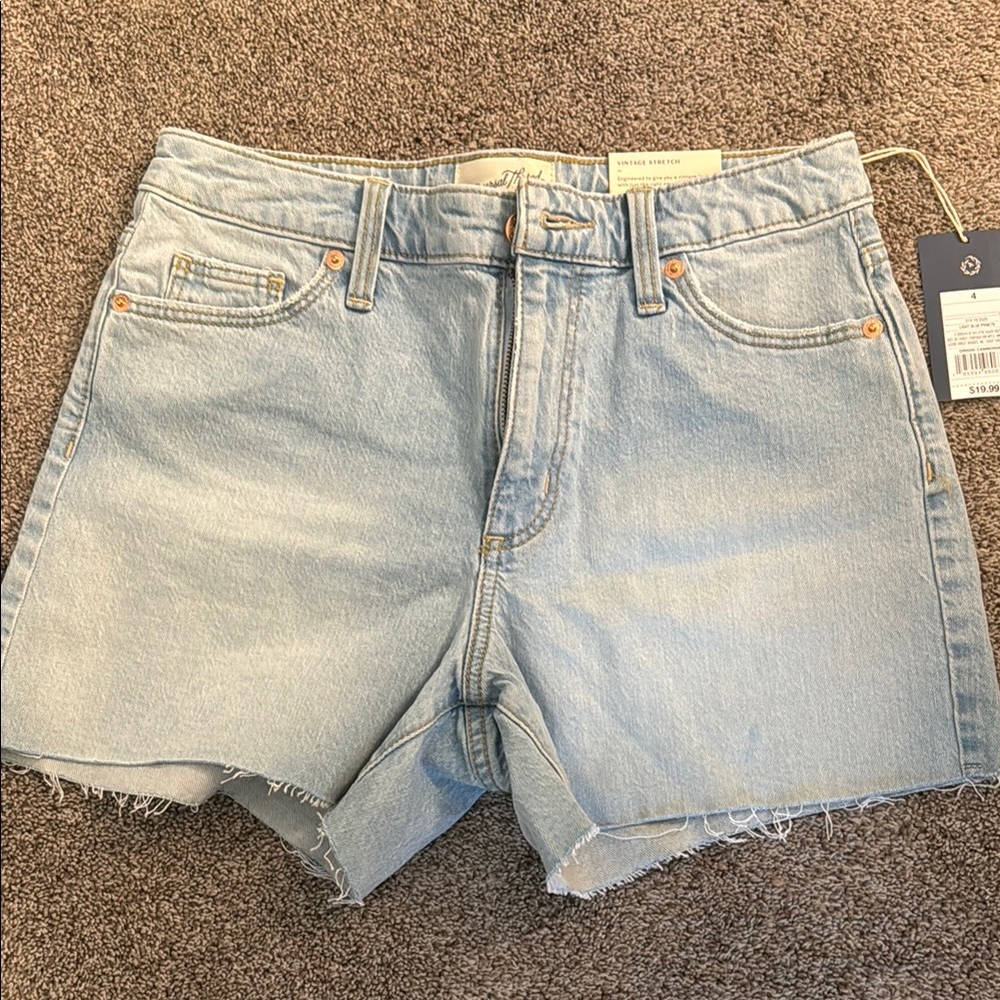 Universal Thread Blue Jean Shorts Vintage Midi Shorts